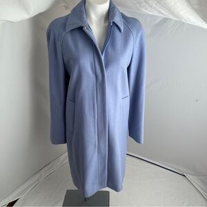 Express vintage 90s Y2K light blue single breast wool pea coat M